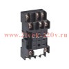 Розетка CZY14B для NJDC-17/4ZS JZX-22F/(D) и JSZ6 4 контакта (R) CHINT 285982