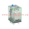 Реле промежуточное с кнопкой тестирования NJDC-17/3ZS 3 конт. 5А AC 220В (R) CHINT 651155