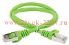 ITK Коммутационный шнур (патч-корд), кат.5Е FTP, 2м, зеленый