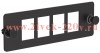 Планка для 4-х Keystone UTP черн. ITK CP05-4U