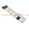 Рамка 5-м Стокгольм бел. с линией цвета зел. EKF EXM-G-306-20