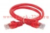 ITK Коммутационный шнур (патч-корд), кат.6 UTP, 2м, красный