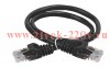 ITK Коммутационный шнур кат. 6 UTP PVC 2м черный