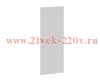 Дверь сплошная для шкафов ВхШ 2200х400 AleSta EKF AleSta-D22M400