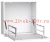 Шкаф встраиваемый потол. 4U 600х600мм дверь метал. бел. LINEA R ITK LR16-4U66-MF