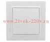 Выключатель 1-кл. СП Минск 10А перекрестный бел. EKF Basic ERV10-125-10
