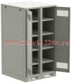 Шкаф LINEA B (пустой) 1700х900мм дверь двустворч. метал. сер. ITK LB35-17H99-2M