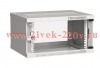 ITK Шкаф LINEA WE 6U 600x450мм дверь стекло серый