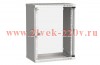 ITK Шкаф LINEA WE 15U 550x350мм дверь стекло серый