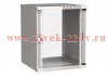 ITK Шкаф LINEA WE 15U 600x600мм дверь стекло серый