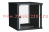 ITK Шкаф LINEA WE 12U 600x600мм дверь стекло черный