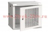 ITK Шкаф LINEA W 9U 600x450 мм дверь перфорированная, RAL7035