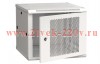 ITK Шкаф LINEA W 9U 600x600 мм дверь перфорированная, RAL7035