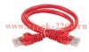 ITK Коммутационный шнур (патч-корд), кат.5Е FTP, 1м, красный