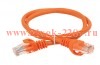 ITK Коммутационный шнур (патч-корд), кат.5Е UTP, 1м, оранжевый