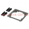 Люк 18-7001-03 комплект для установки люка IP66 в фальш-пол (рамка+монтаж. лапки) сер. Эра Б0063310