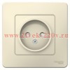 Розетка без заземления 2Р со шторками 16А, 250В с/у Blanca Systeme Electric молочный