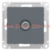 TV розетка оконечная 1DB SE AtlasDesign, грифель [уп 10 шт]