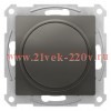 Зарядка розетка с/з 16А + USB A+A 5В/2,4А, 2х5В/1,2А SE AtlasDesign, сталь