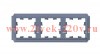 Рамка SE AtlasDesign Antique 3 поста, грифель