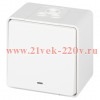 Выключатель Эксперт 11-1502-01 с подсветкой IP55 10АХ-250В ОУ бел. Эра Б0063305