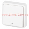 Переключатель Эксперт 11-1527-01 с подсветкой IP55 10АХ-250В СУ бел. Эра Б0063253