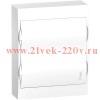 Щит навесной City9 Box 24 (2x12) модулей с белой дверью с клемниками N+PE (Easy9) SE (электрический шкаф)