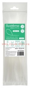 Стяжка кабельная 250х4.8 бел. (уп.100шт) SE IMT25048W