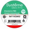 Изолента ПВХ 19мм Х 20м толщина-0.13мм красн. SchE IMT1920RD
