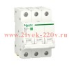 Автоматический выключатель Schneider Electric RESI9 3П 16А С 6кА 230В 3м (автомат)