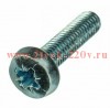 Винт 10х40 с полусферической головкой и крестообразным шлицем DIN 7985 EKF wp10x40