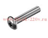 Винт 6х20 с прессшайбой и крестообразным шлицем DIN 967 TDZ EKF wpk6x20-TDZ