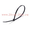 Стяжки нейлоновые КСЗ 4х200 (ч) (100шт.) (Fortisflex)