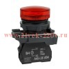 Лампа сигнальная OptiSignal D22 C5-L-M4 красн. пластик 230-240VAC XB5AVM4 КЭАЗ 332190