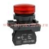 Лампа сигнальная OptiSignal D22 C5-L-B4 красн. пластик 24VAC/DC XB5AVB4 КЭАЗ 332191