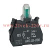 Блок световой OptiSignal D22 A45-LB-VB5 желт. 24VACDC ZBVB5 КЭАЗ 332204