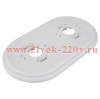Рамка 2-я Ришелье, пластик белый Bironi RF1-620-21
