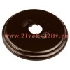 Рамка 1-я Ришелье, пластик коричневый Bironi RF1-610-22