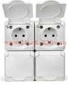 Переключатель 1-кл. ОП Nix 10А IP54 250В бел. TOKOV ELECTRIC TKE-NX-P1-C01-IP54
