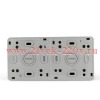 Розетка 2-м ОП Nix 16А IP54 250В с заземл. с крышкой сер. TOKOV ELECTRIC TKE-NX-R2Z-C06-IP54