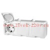 Розетка 3-м ОП Dita 16А IP54 250В с заземл. с крышкой бел. TOKOV LIGHT TKL-DT-R3Z-C01-IP54