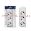 Колодка удлинителя 3-м 10А без заземл. АБС-пластик бел. TOKOV ELECTRIC TKE-C01-KU3