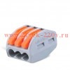 Клемма строительно-монтажная PCT-413 компактная 3 отверстия TOKOV ELECTRIC TKE-PCT-413/C100