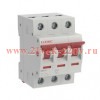 Выключатель нагрузки модульный YON MSD 3п 80А DKC MSD-3P80
