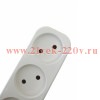 Разветвитель 3-м без заземл. 16А 250В IP20 полипропилен бел. TOKOV ELECTRIC TKL-S3-C01