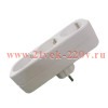 Разветвитель 3-м с заземл. 16А 250В IP20 полипропилен бел. TOKOV ELECTRIC TKL-S3Z-C01
