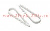Дюбель-хомут для круглого кабеля 19-25мм бел. (уп.100шт) TOKOV ELECTRIC TKE-DH-19-25-C01