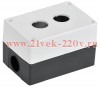 Корпус КП102-Р для кнопок 2 места бел. IEK BKP10-2-K01-R