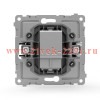 Розетка TV оконечная СП Pixel 1DB механизм алюм. TOKOV ELECTRIC TKE-PX-A1O-C03