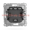Выключатель 3-кл. СП Pixel 10А IP20 механизм карбон TOKOV ELECTRIC TKE-PX-V3-C14